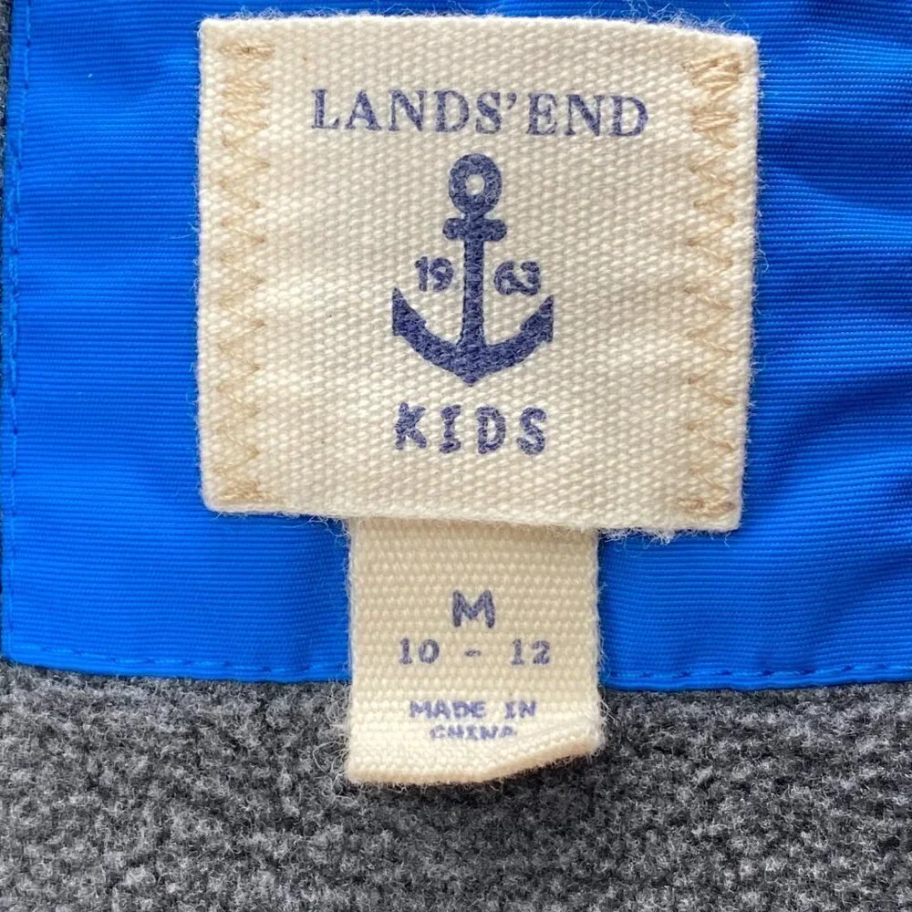 Lands’ End Kids Grow-A-Longs Snow/Ski Jacket Size M 10/12